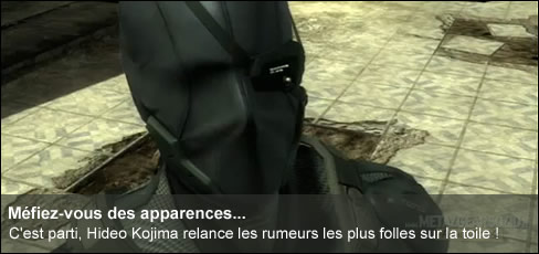 Mfiez-vous des apparences Octocam Metal Gear Solid 4