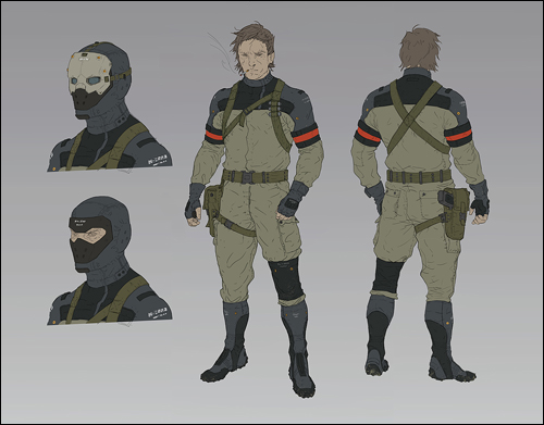 Une flope d'artworks de Metal Gear Online par A.J. Trahan