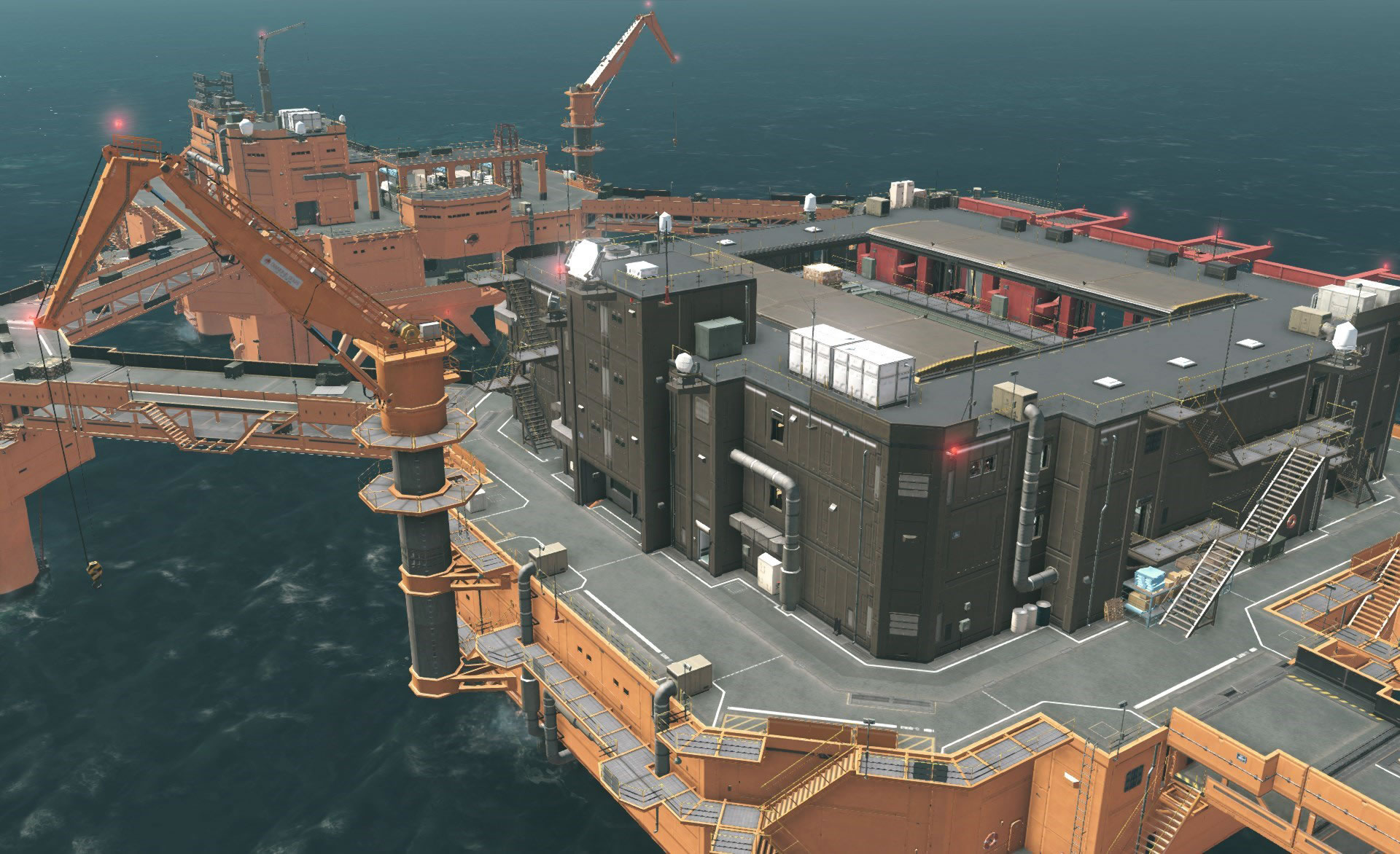 La nouvelle map (la Mother Base) de Metal Gear Online baptise Coral Complex (Vido)