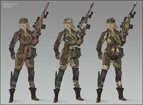 Des concept arts de Metal Gear Solid V : The Phantom Pain et de Metal Gear Online 3