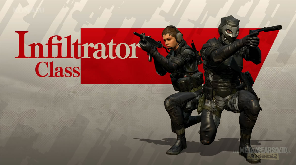 Les classes de Metal Gear Online (MGSV TPP) et le suivi des dveloppeurs