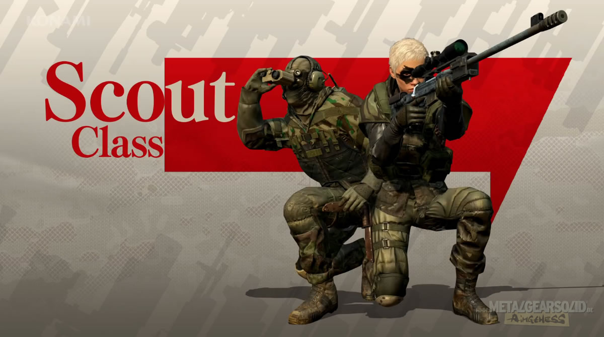 Les classes de Metal Gear Online (MGSV TPP) et le suivi des dveloppeurs