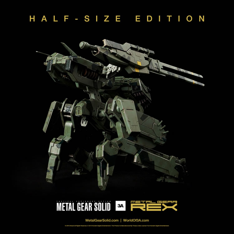 Un prix pour le petit Metal Gear Rex de ThreeA