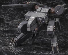 Un Metal Gear Rex noir chez Kotobukiya, sign Yoji Shinkawa