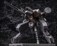 Un Metal Gear Rex noir chez Kotobukiya, sign Yoji Shinkawa