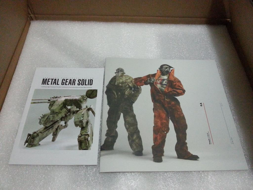 dballage du magnifique Metal Gear Rex sign Threea !