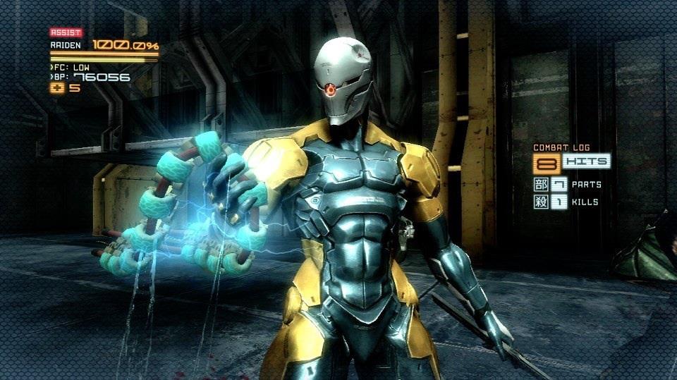 Premires images du Cyborg Ninja dans Metal Gear Rising Revengeance