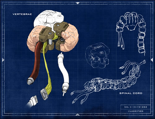 Le bras de Raiden révèle ses secrets