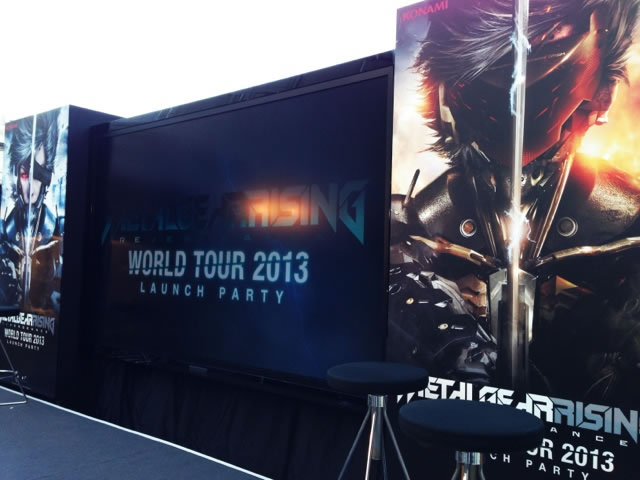 Metal Gear Rising Revengeance World Tour 2013 : Cest parti