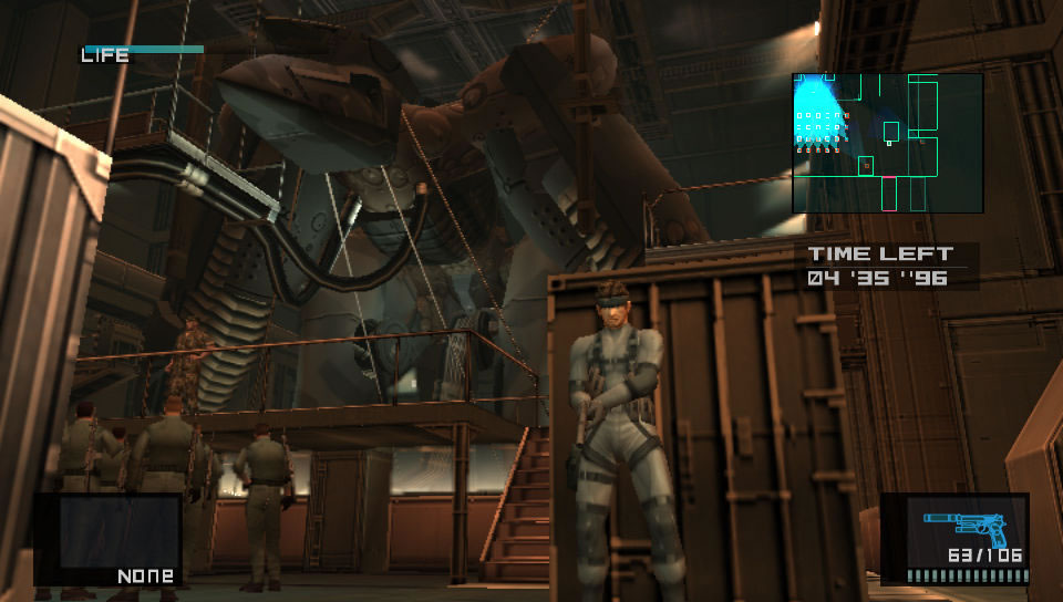 images de Metal Gear Solid HD Collection -- Metal Gear Solid 2 -- PS Vita