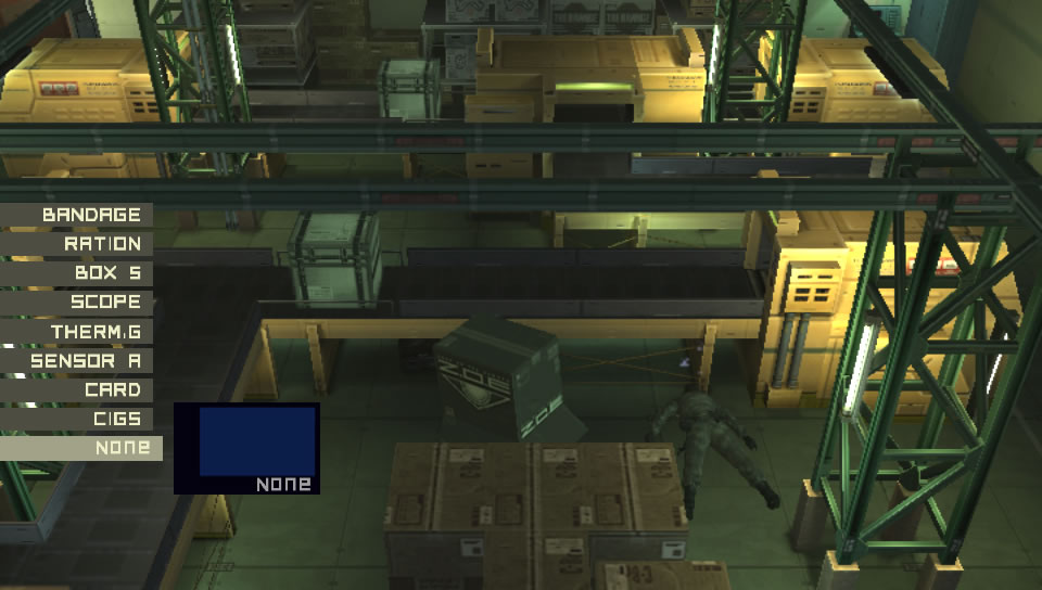 images de Metal Gear Solid HD Collection -- Metal Gear Solid 2 -- PS Vita