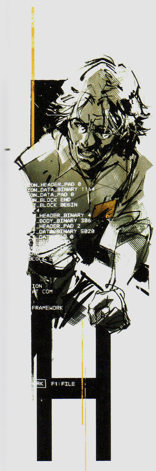 Aperu des artworks indits de Yoji Shinkawa issus du roman de MGS Peace Walker