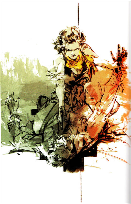 Aperu des artworks indits de Yoji Shinkawa issus du roman de MGS Peace Walker