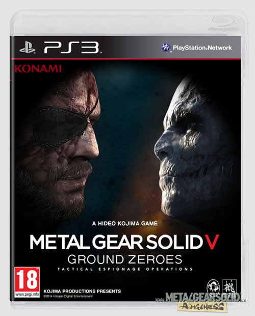 Metal Gear Solid V : Ground Zeroes - Hideo Kojima imaginait une jaquette terrifiante pour l’Occident