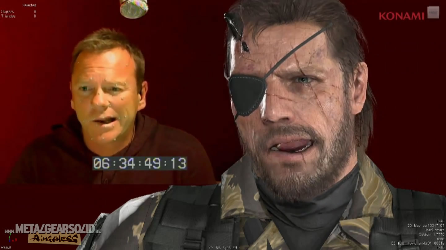 Metal Gear Solid V sur une nouvelle voix - Kiefer Sutherland