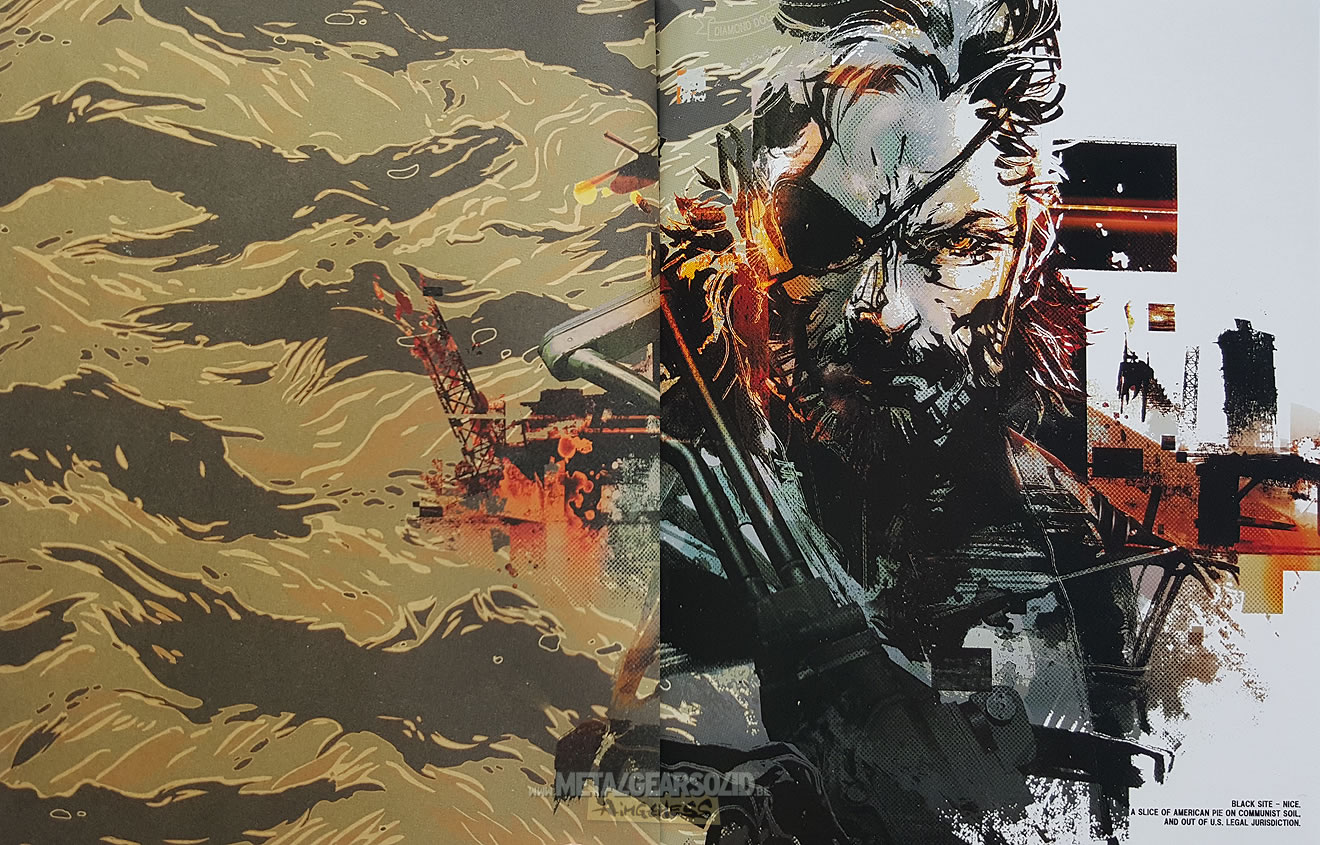 Des images de l'artbook du collector japonais de Metal Gear Solid V : The Phantom Pain