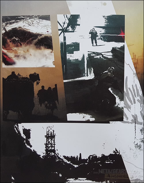 Des images de l'artbook du collector japonais de Metal Gear Solid V : The Phantom Pain