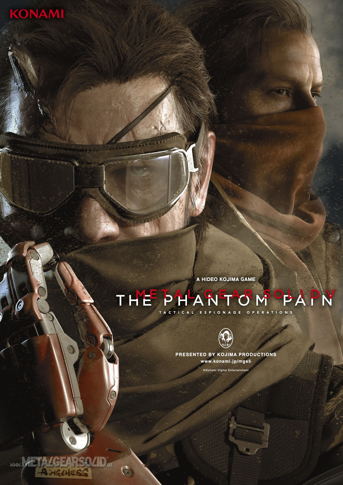 De nouveaux artworks de MGSV : The Phantom Pain en HD