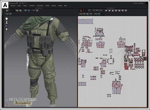 Un making of de Metal Gear Solid V : The Phantom Pain dans le magazine CGWorld