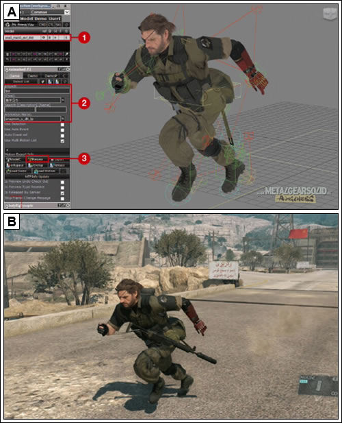 Un making of de Metal Gear Solid V : The Phantom Pain dans le magazine CGWorld