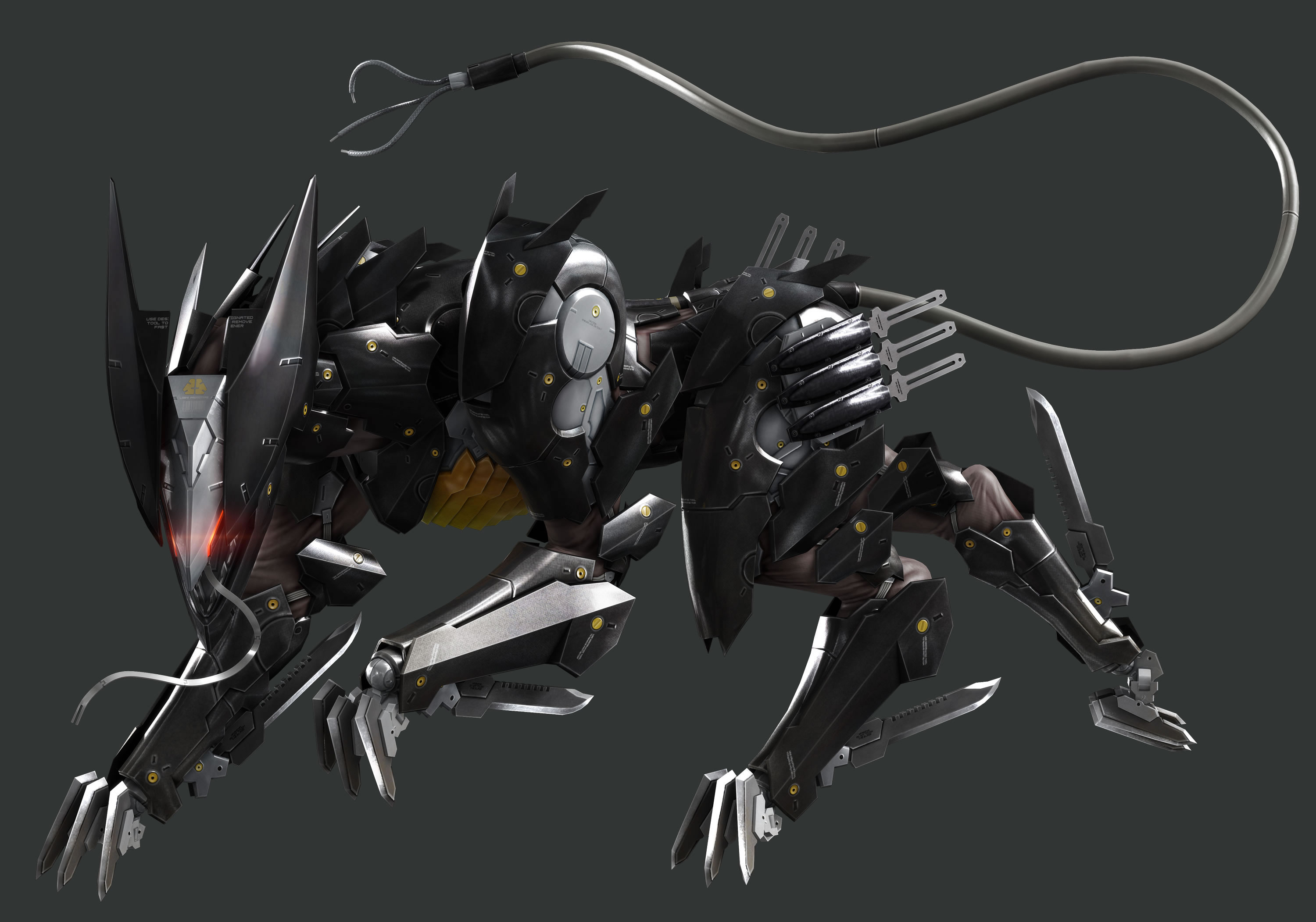 artworks de Metal Gear Solid Rising