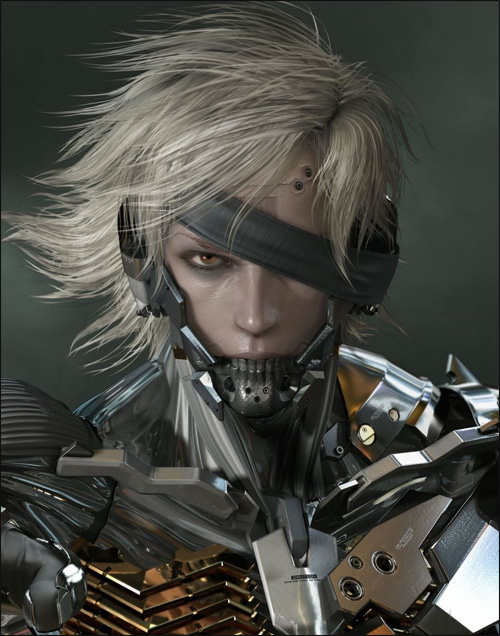 Artwork Raiden dans Metal Gear Solid Rising