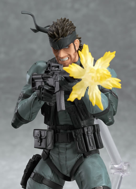 La figurine Figma de Solid Snake (Metal Gear Solid 2) image et date