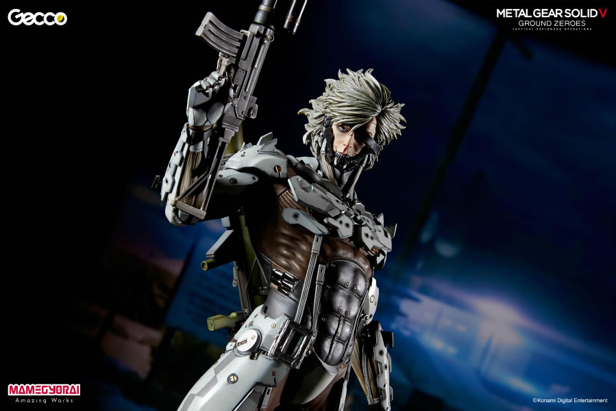 Une nouvelle statuette Gecco de Raiden inspire de Metal Gear Solid V : Ground Zeroes