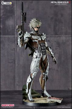 Une nouvelle statuette Gecco de Raiden inspire de MGSV Ground Zeroes