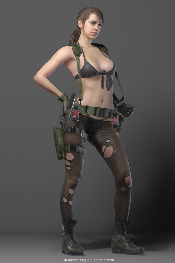 Metal Gear Solid V : The Phantom Pain - Quiet se dvoile en images et en vido