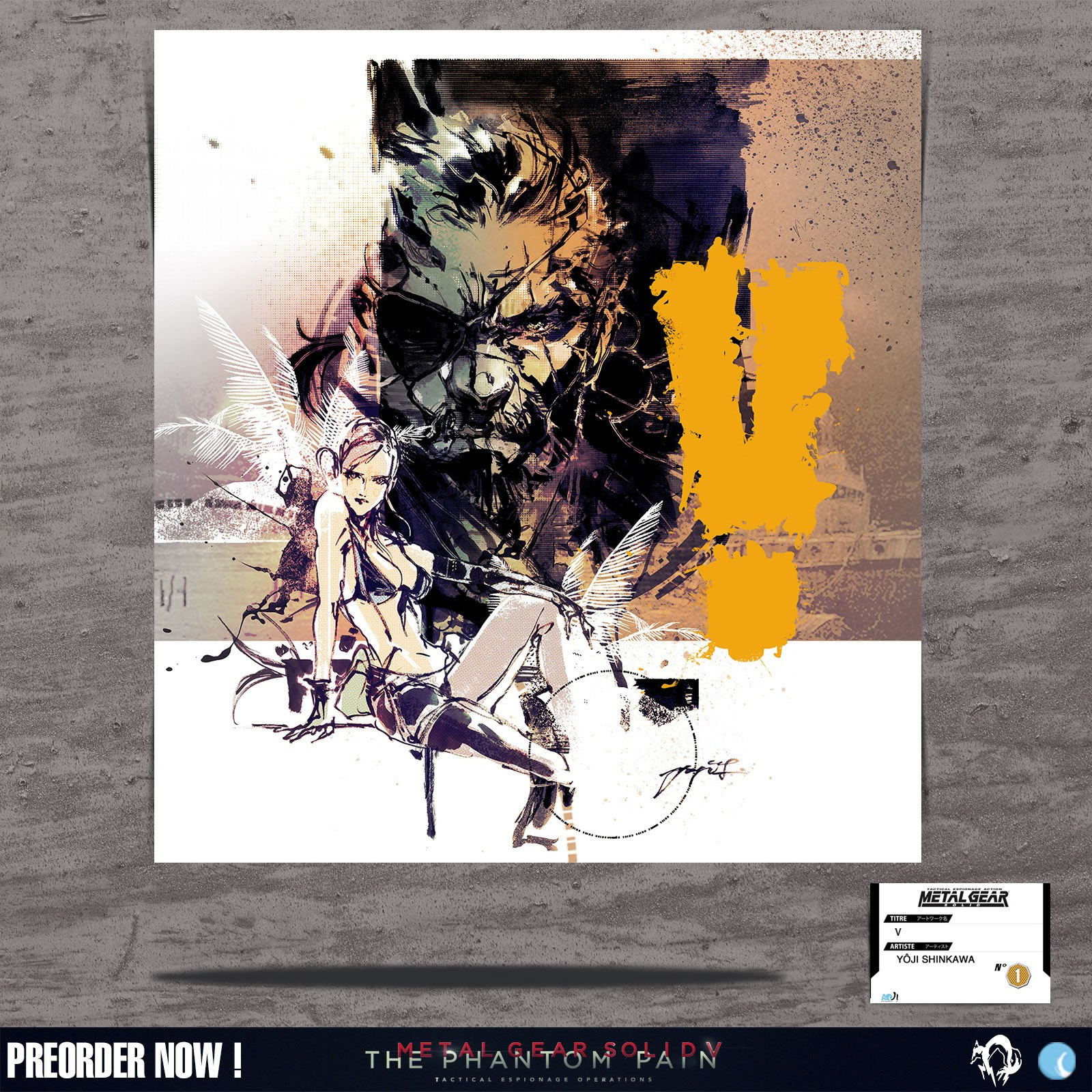 Une collection de tableaux consacre aux artworks de Yoji Shinkawa