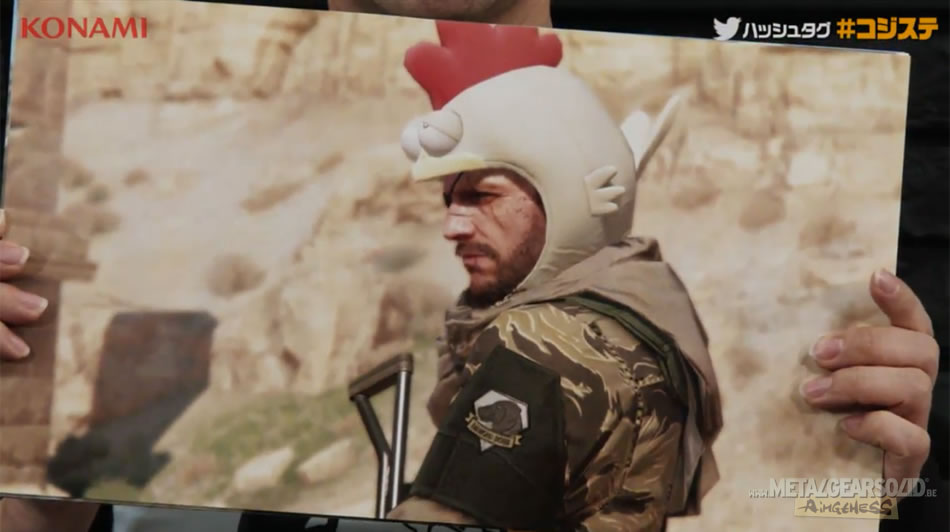 MGSV TPP : Big Boss peut devenir une poule mouille illumine