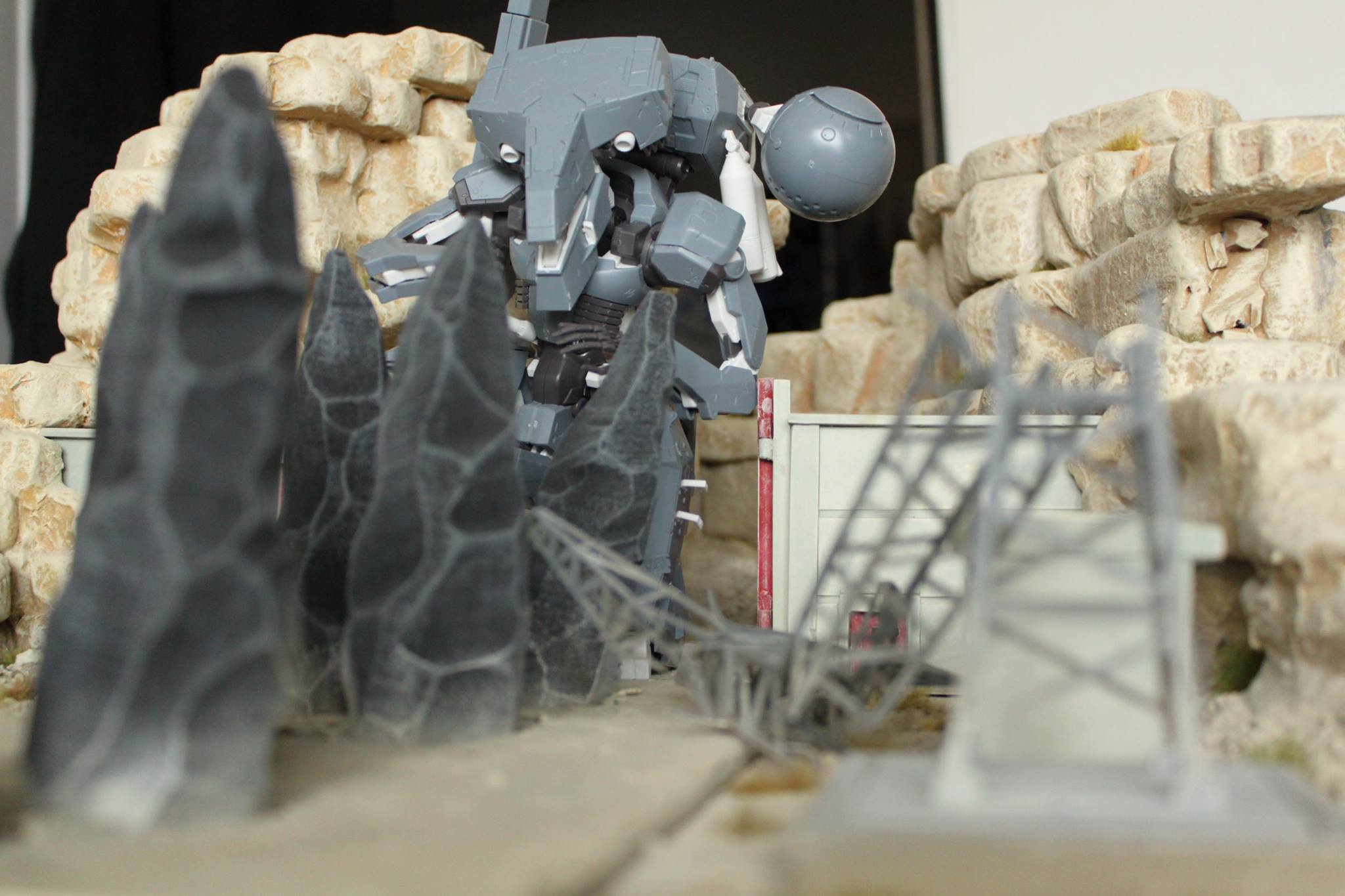 Un diorama poustouflant avec le Metal Gear Sahelanthropus