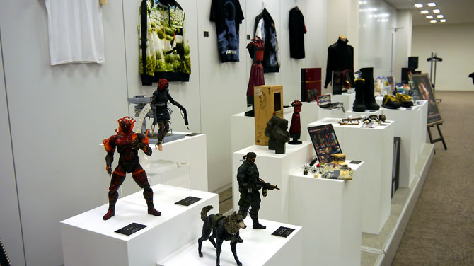 Une multitude de goodies prsents lors du Boot Camp de MGSV The Phantom Pain