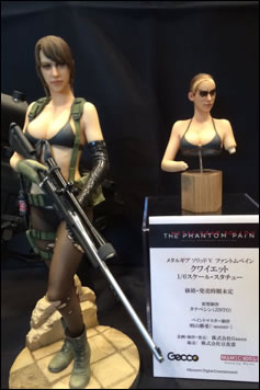 La statuette Gecco de Quiet et la figurine Figma du soldat Gurlukovich dvoiles au Wonder Festival