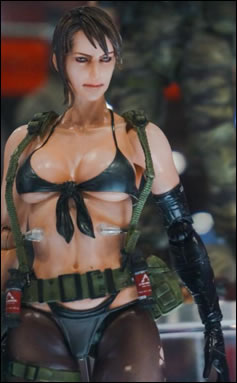 Metal Gear Solid V The Phantom Pain : Le dmon en flamme se dvoile davantage... en figurine !