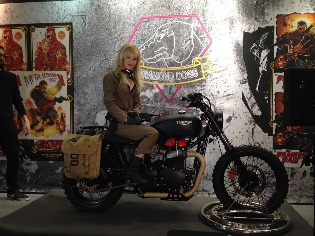 La Triumph Bonneville VTB.1 de Venom Snake en images