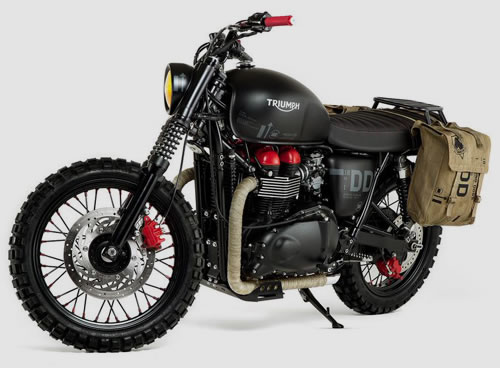 La Triumph Bonneville VTB.1 de Venom Snake en images