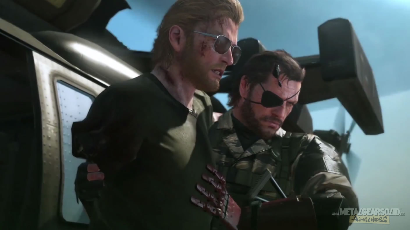 Une vido promotionnelle de MGSV The Phantom Pain avec plein de cendres et de gentillesse