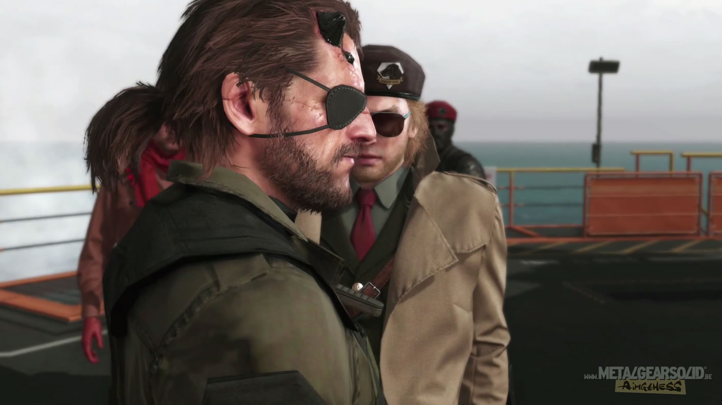 Une vido promotionnelle de MGSV The Phantom Pain avec plein de cendres et de gentillesse