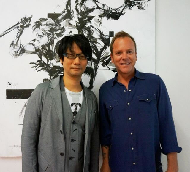 Mo-Cap pour MGSV, Hideo Kojima  LA et Kiefer Sutherland chez KojiPro