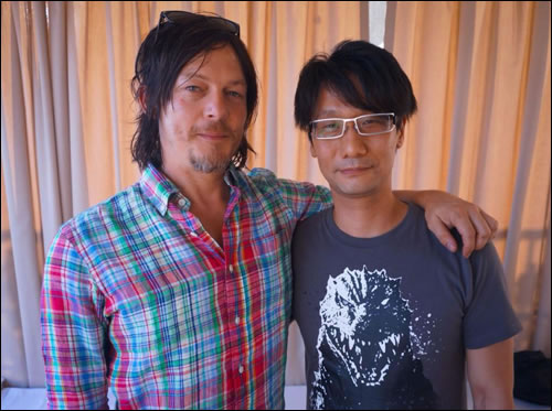 Norman Reedus veut absolument travailler avec Hideo Kojima et Guillermo del Toro