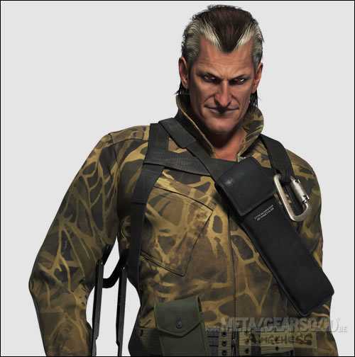 Les personnages en images de Metal Gear Solid 3 sur Pachinko