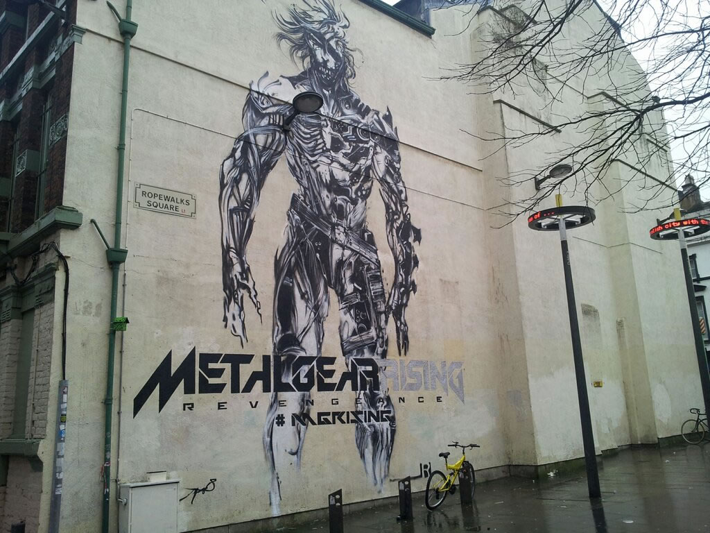 Metal Gear Rising Revengeance - Raiden fait le mur  Liverpool