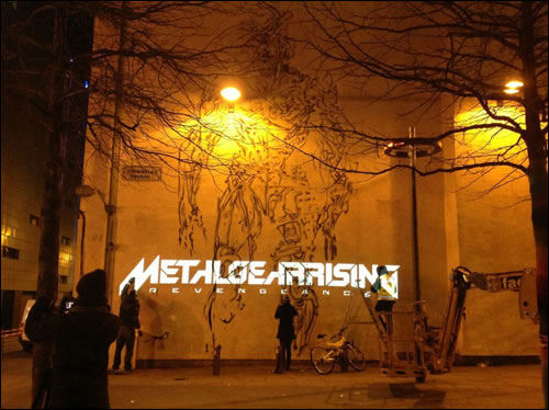 Metal Gear Rising Revengeance Raiden fait le mur  Liverpool