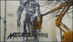 Metal Gear Rising Revengeance Raiden fait le mur  Liverpool