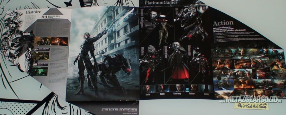 Goodies Metal Gear Rising Revengeance au Paris Games Week 2012