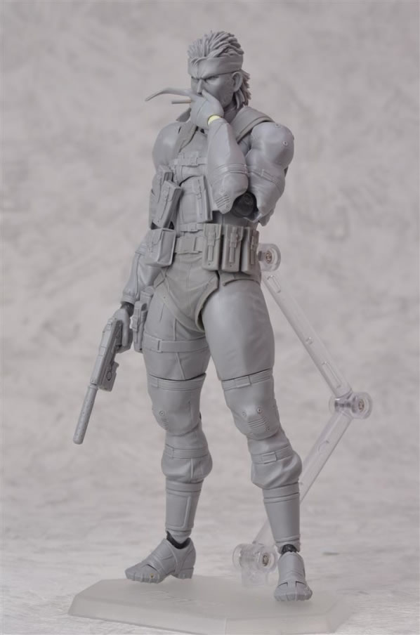 Le making of de la figurine Figma de Solid Snake