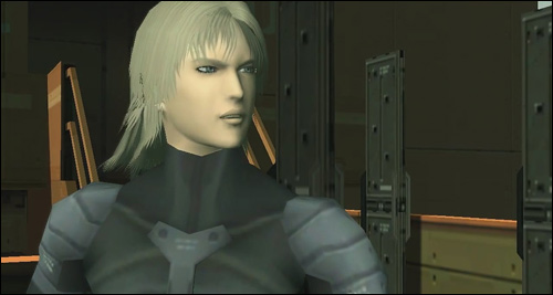 Raiden rencontre Solidus dans Metal Gear Solid 2