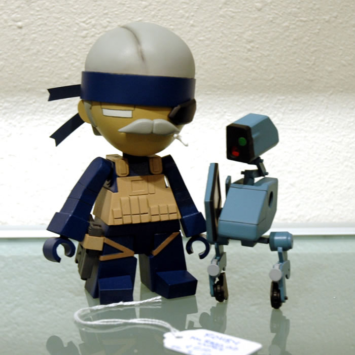 Rohby et Metal Gear Solid au Toy Art Galery